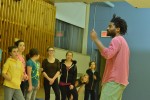 Emmanuel Jouthe lors d'un atelier - Crédit : Hebdos du Suroît